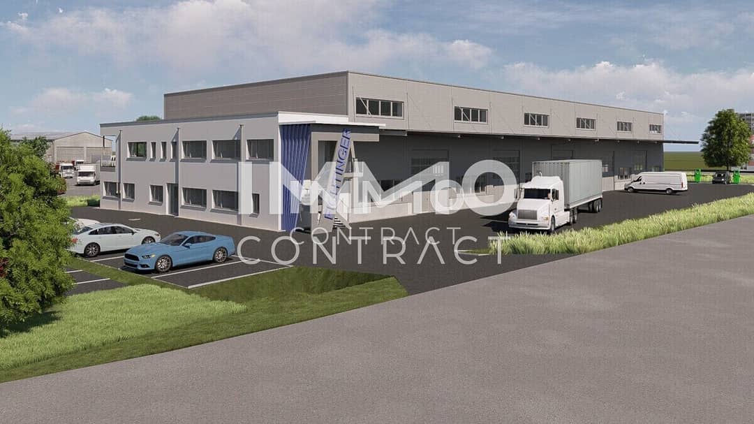 Moderne Industriehalle mit Bürotrakt in St. Valentin Rems - Top Lage