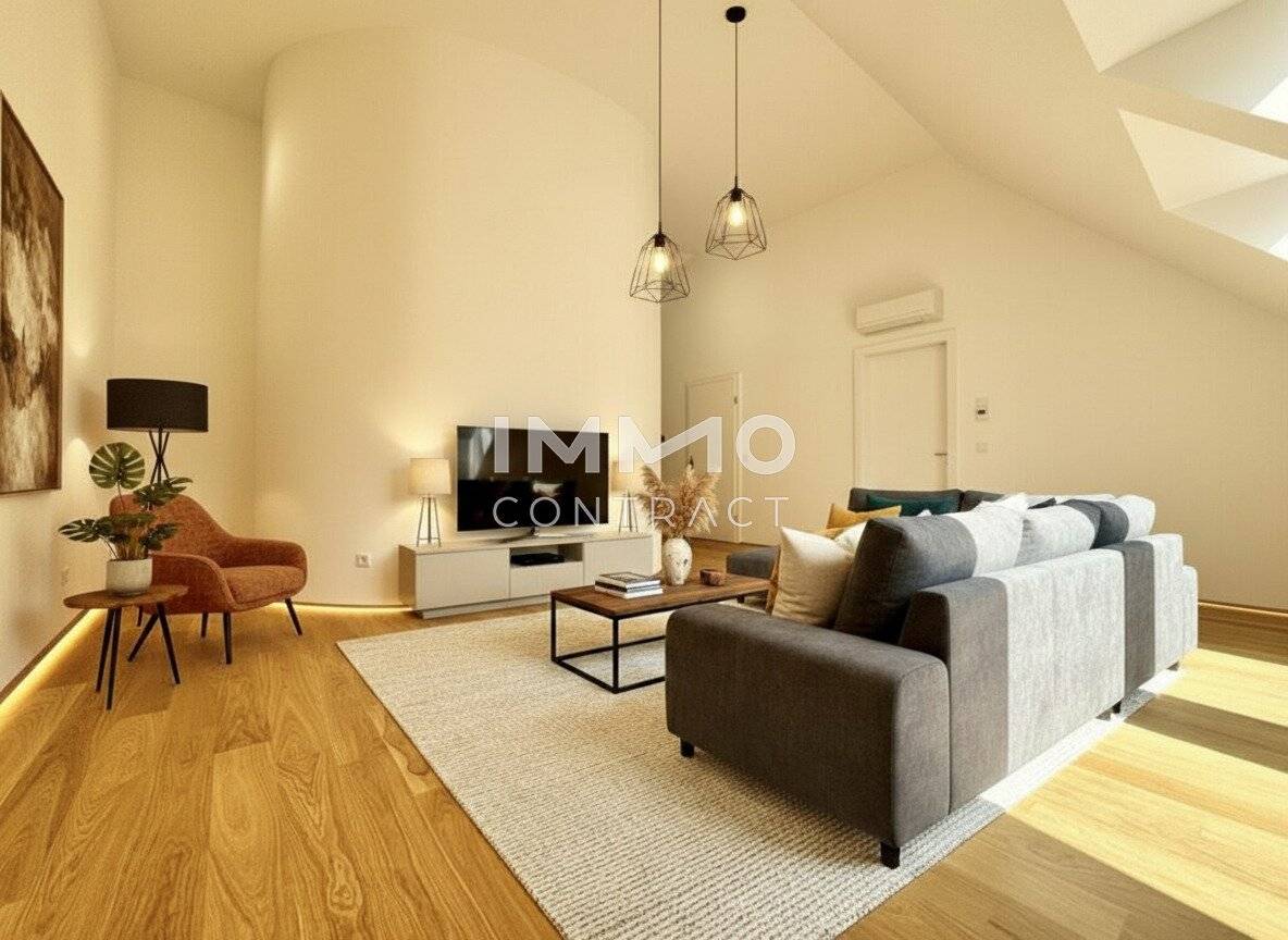 Dachgeschosswohnung Loftcharakter Balkon