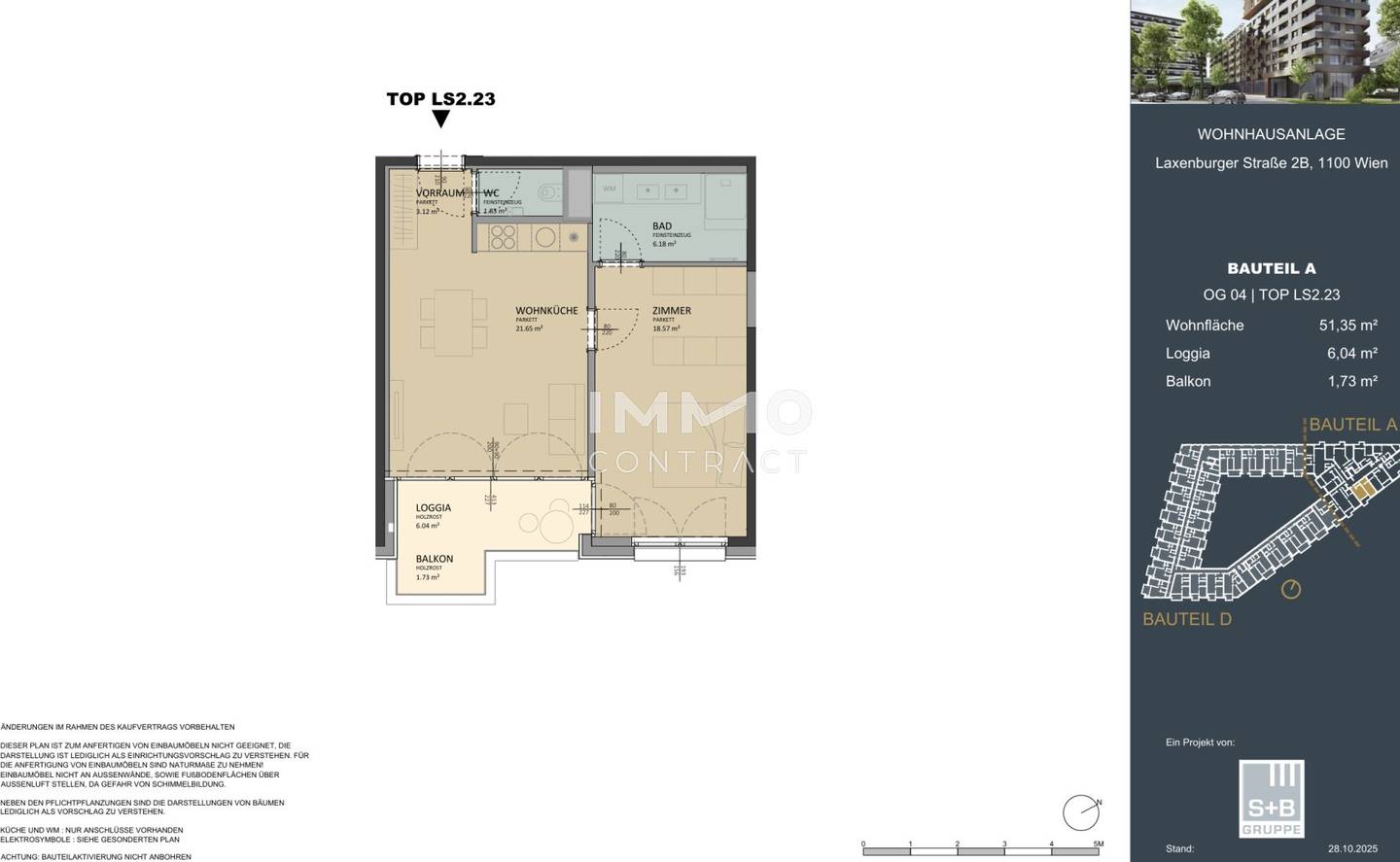 Erstbezug Wohnung Balkon Loggia nahe Hauptbahnhof