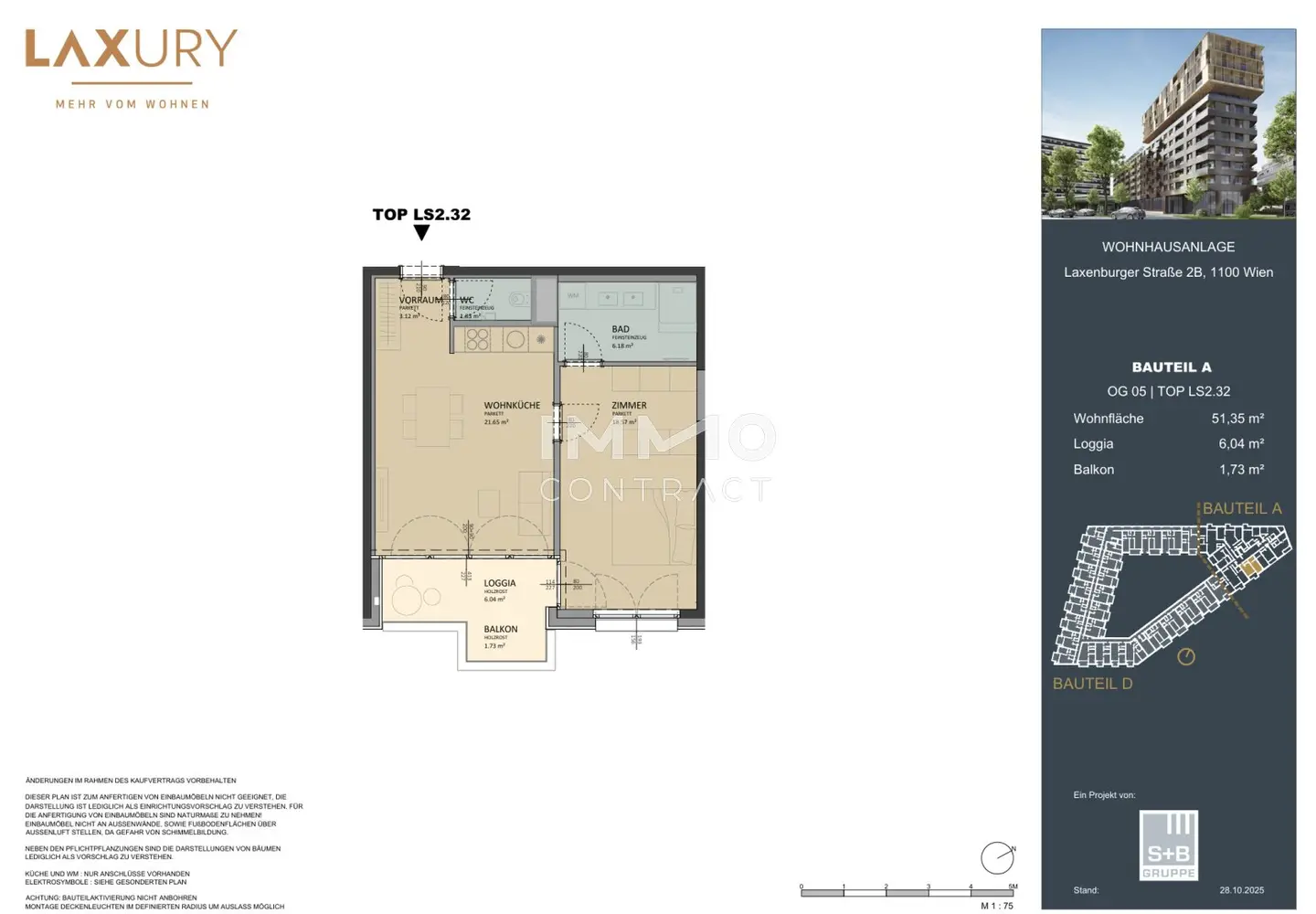 Neubauwohnung direkt am Hauptbahnhof mit Balkon