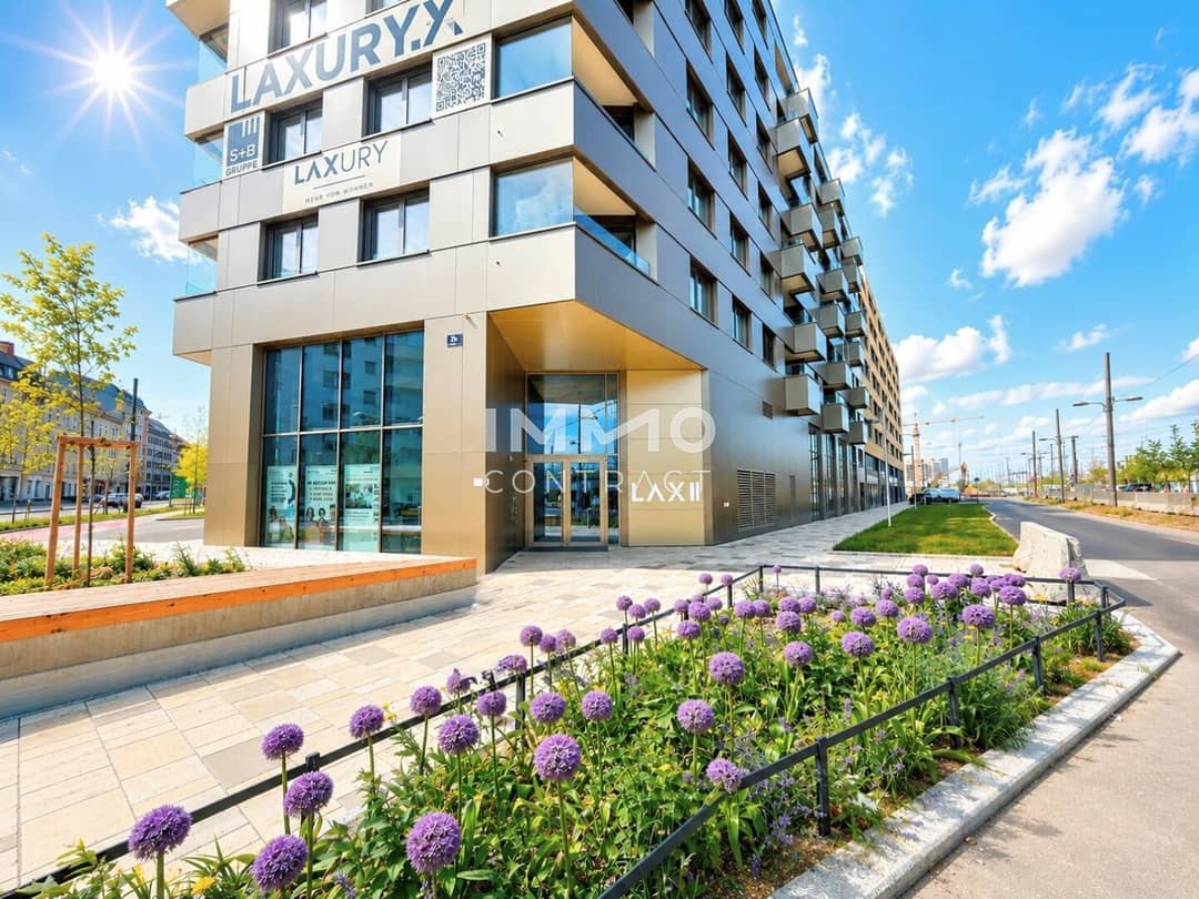 Wohnung am Hauptbahnhof mit Terrasse Erstbezug