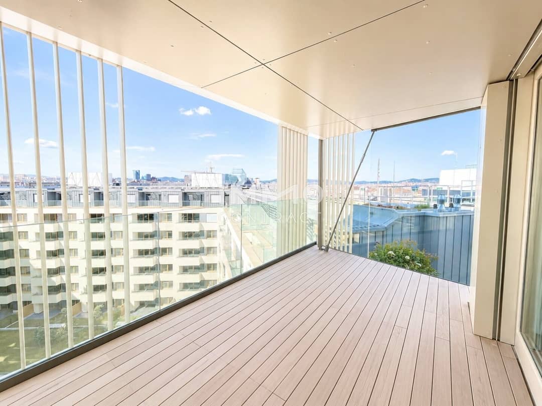 Wohnung nahe Hauptbahnhof mit Terrasse und Loggia