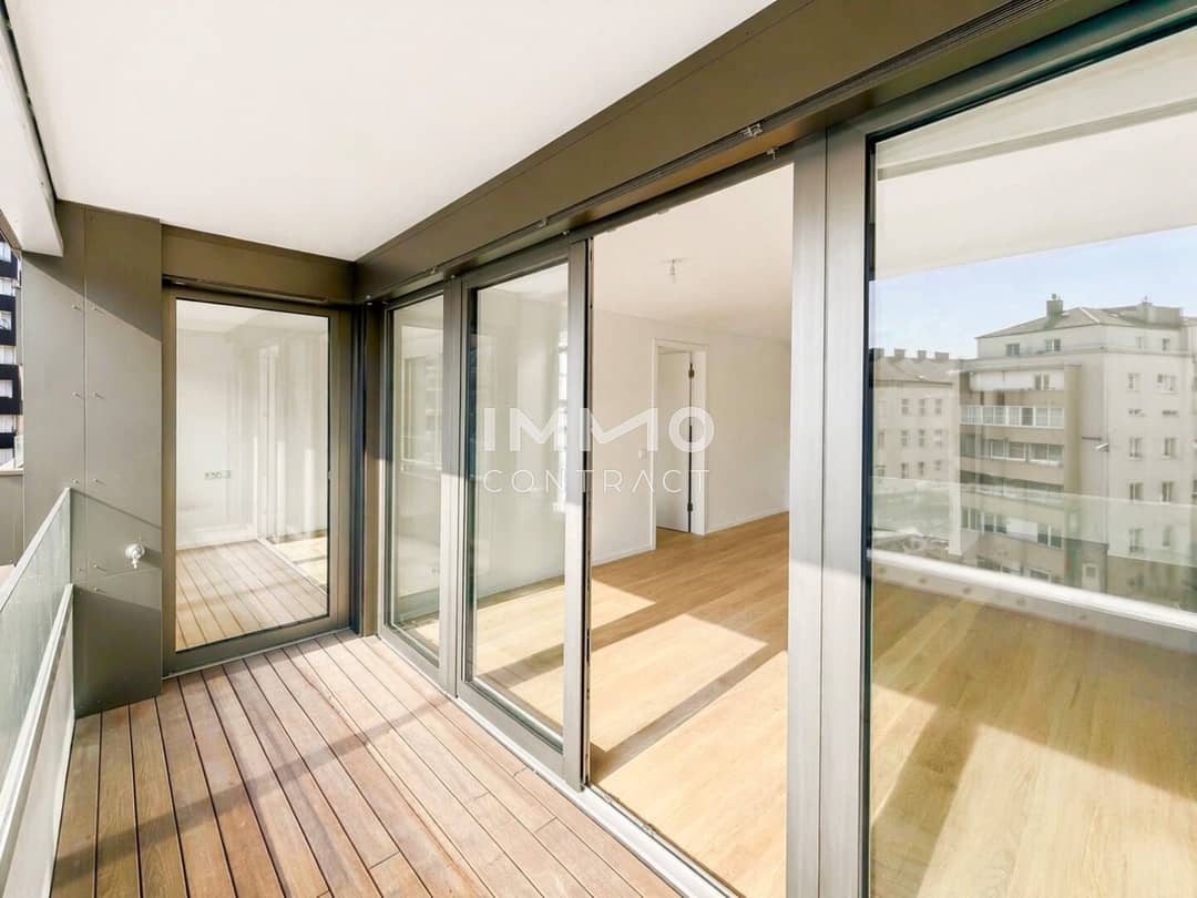 Wohnung Erstbezug direkt am Hauptbahnhof mit Loggia