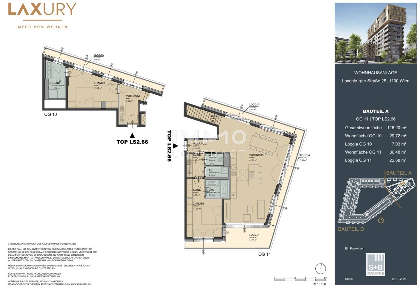 Luxus Pur: Penthouse directly at the main train station: Commission-free