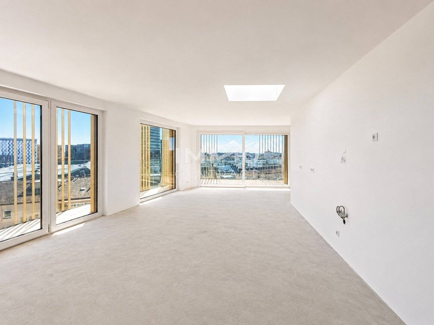 Luxuriöse 3-Zimmer-Wohnung mit Loggia nahe Hauptbahnhof Wien Favoriten Neubau 2024