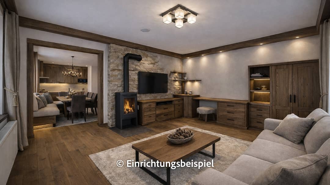 Dachgeschosswohnung Bergblick in zentraler Lage