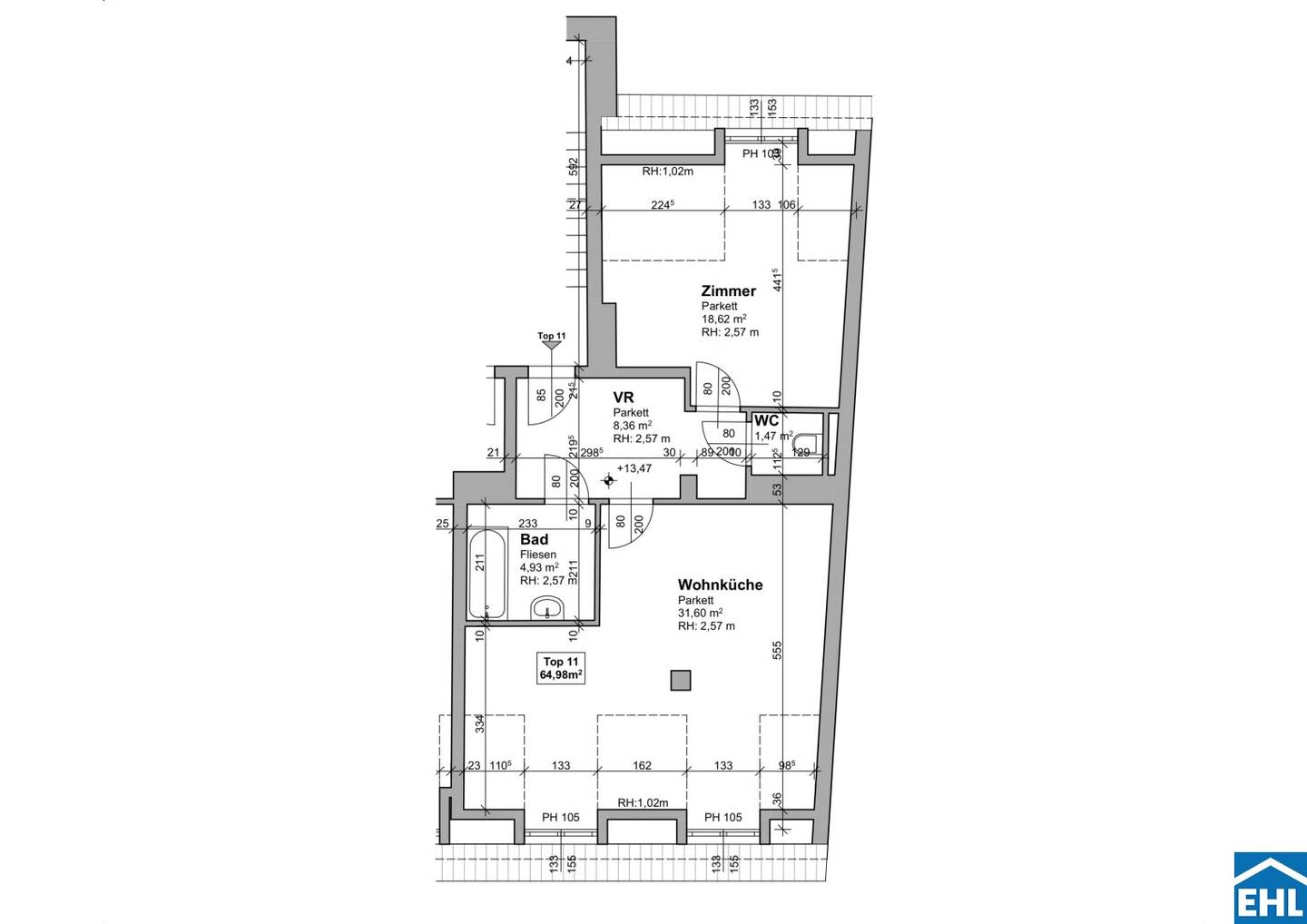 Wohnung mit großem Eigengarten Erstbezug