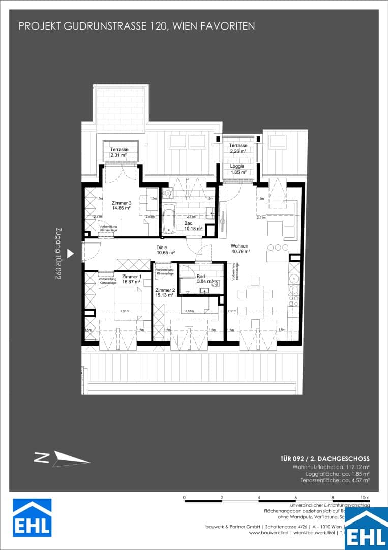 New build apartment near Keplerplatz