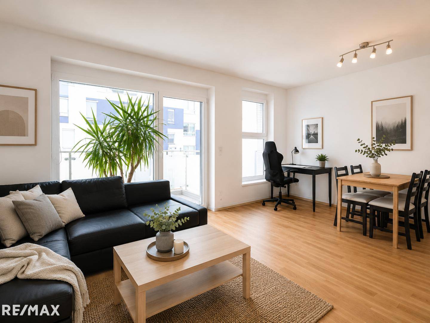 High quality new build apartment with balcony and underground garage