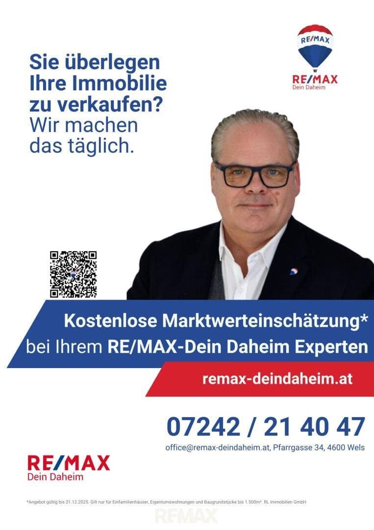 Grundstück in Thalheim bei Wels – Baugrund für Eigenheim, 2234 m²