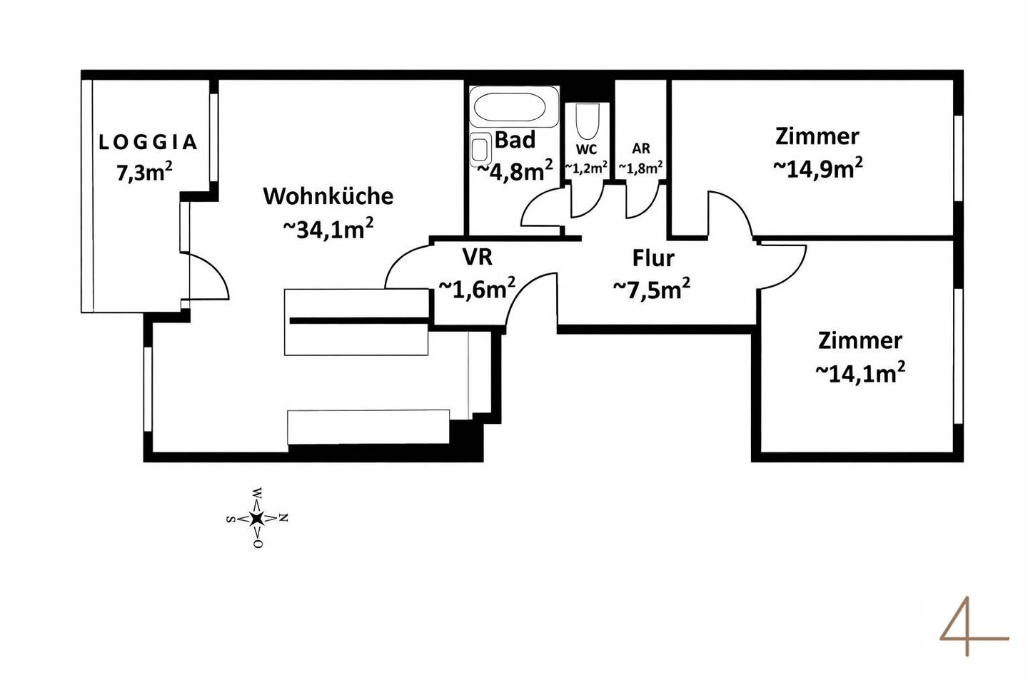 Floor plan 1