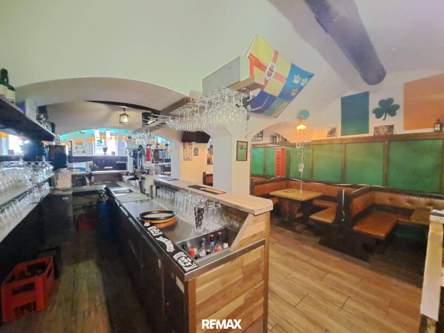 Gastronomie/Bar im Zentrum von Braunau – 70 Sitzplätze, Küche vorhanden