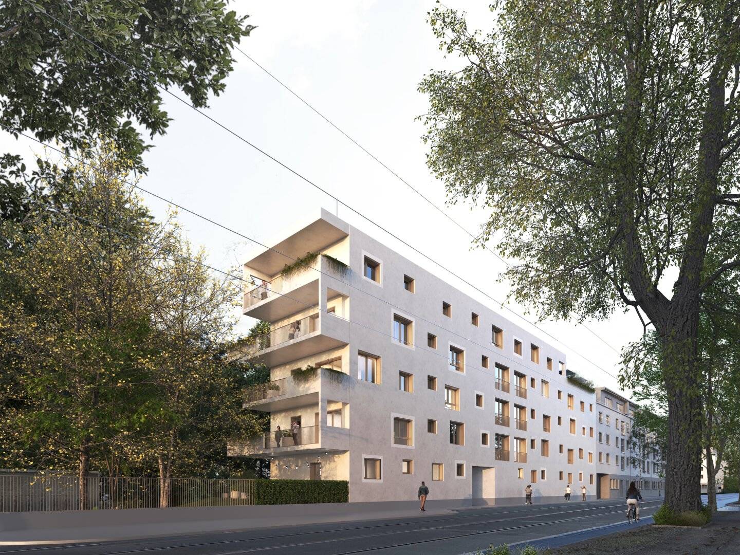 Apartment new build first occupancy near university