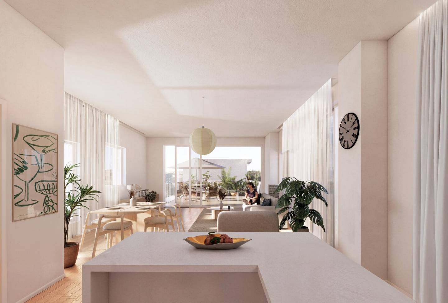 Apartment new build first occupancy near university