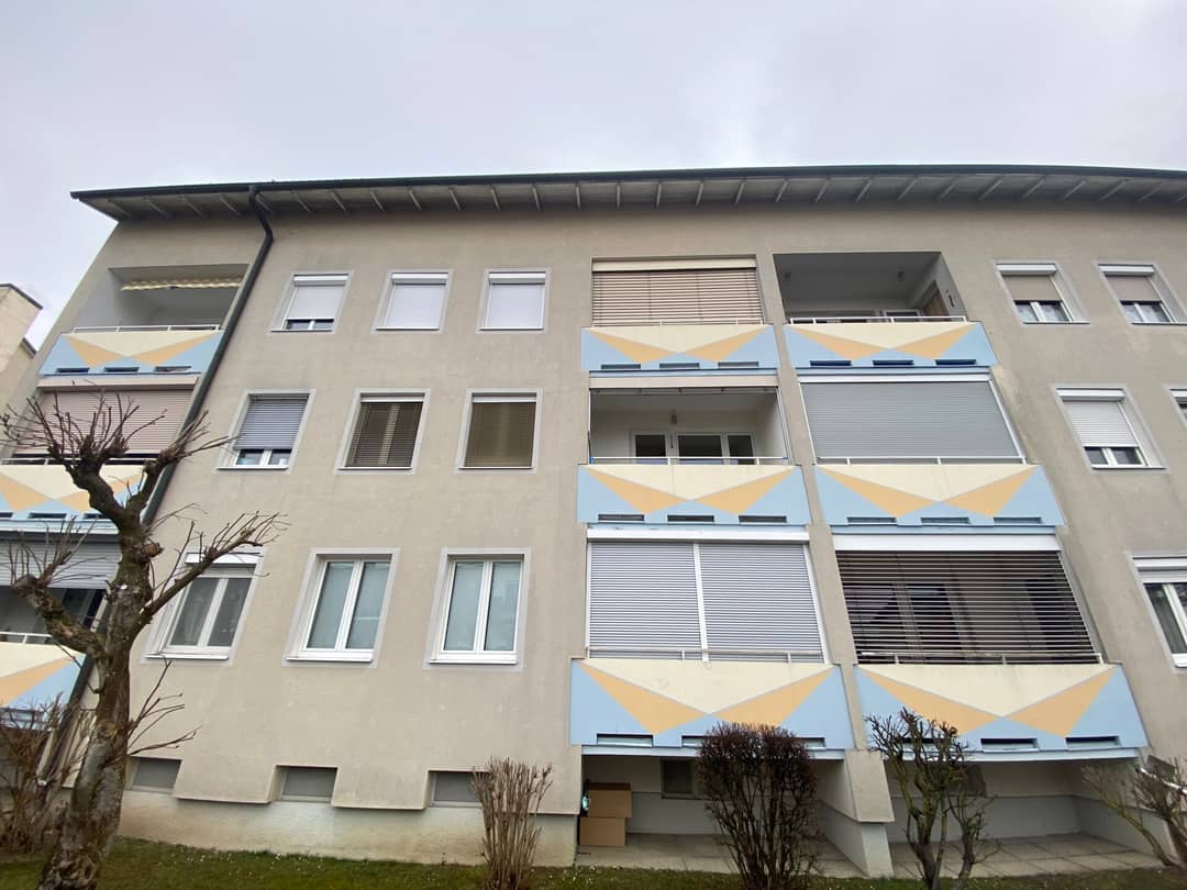 Wohnung in Schärding Vorstadt nahe dem Zentrum mit Stellplatz und möblierter Küche