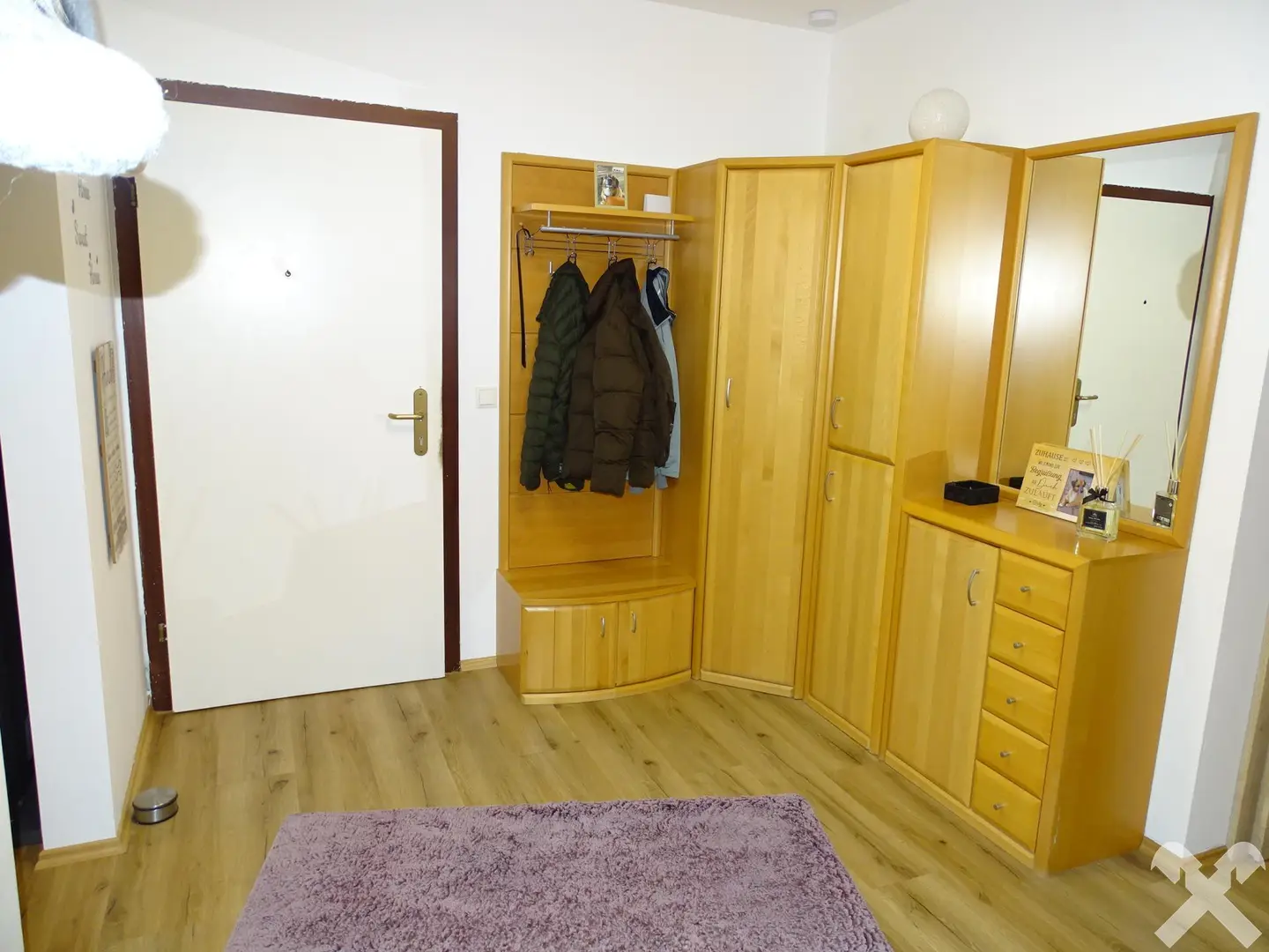 Fully renovated apartment with air source heat pump and balcony