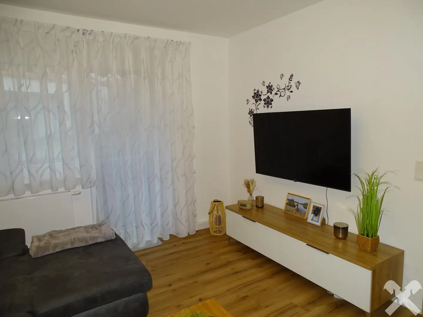 Fully renovated apartment with air source heat pump and balcony