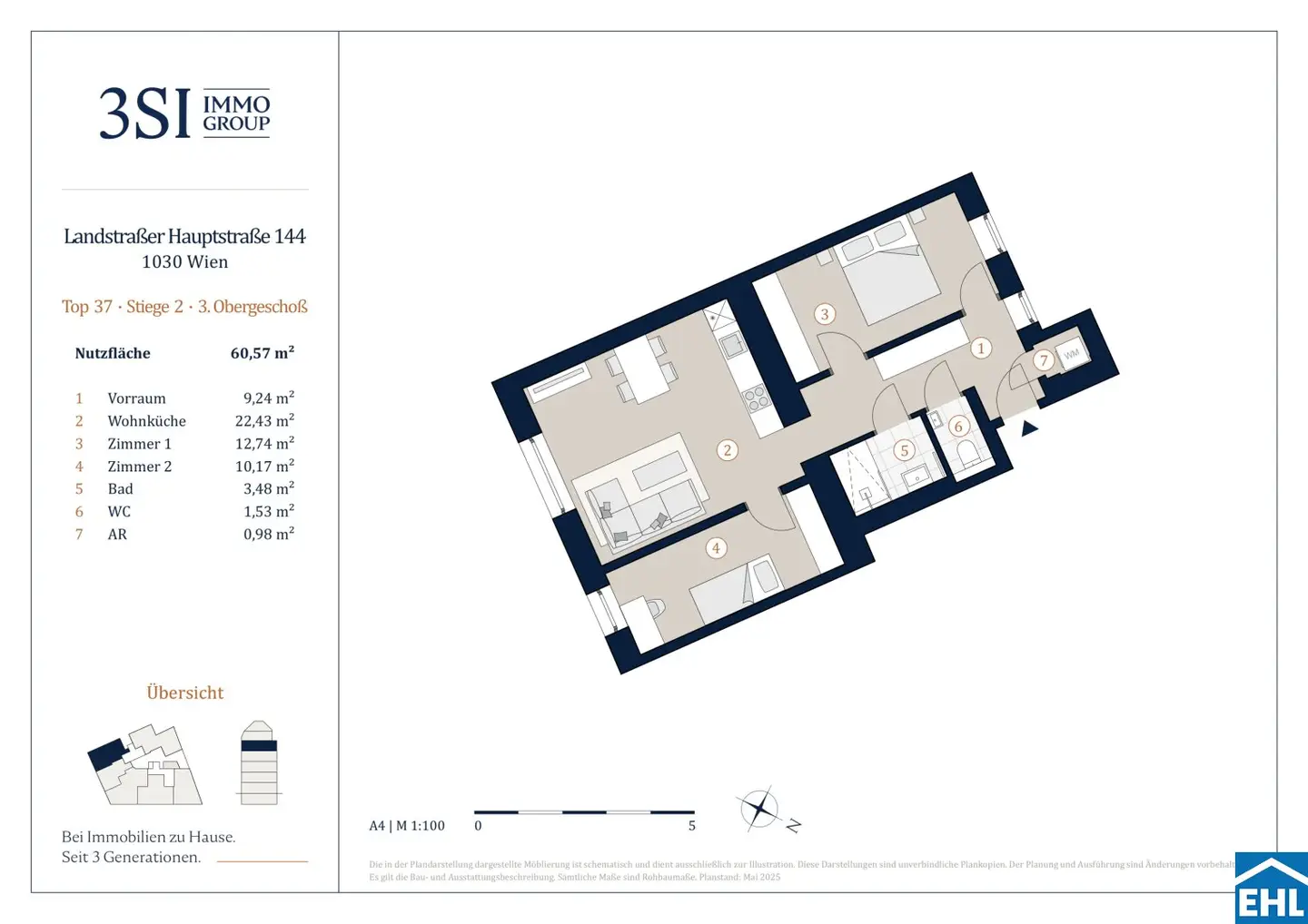 Historic apartment in the revitalized corner house