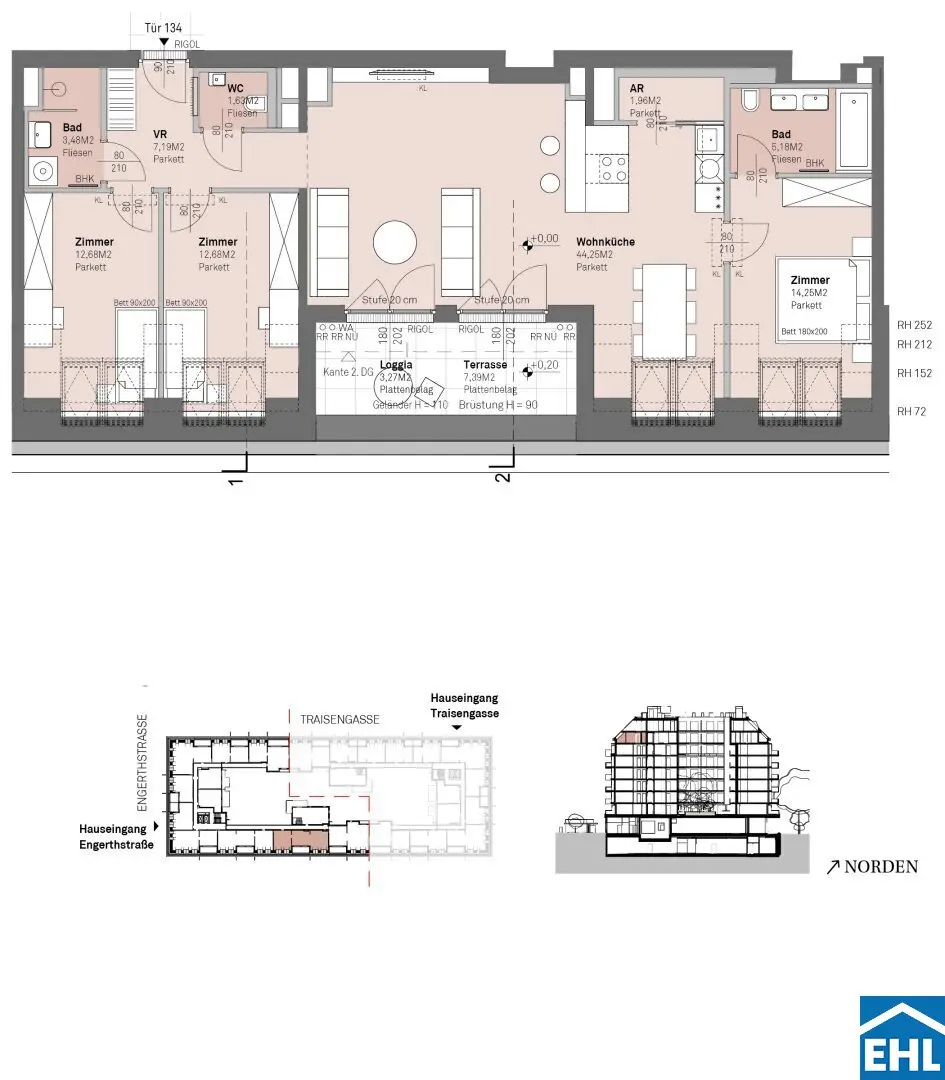 Exclusive living with Danube view – Your stylish retreat in the city