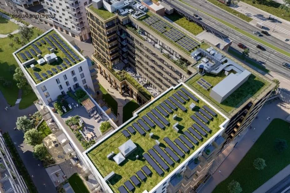 Helles Büro im Village im 3. Bezirk, Erstbezug 2025 ca. 205 m²