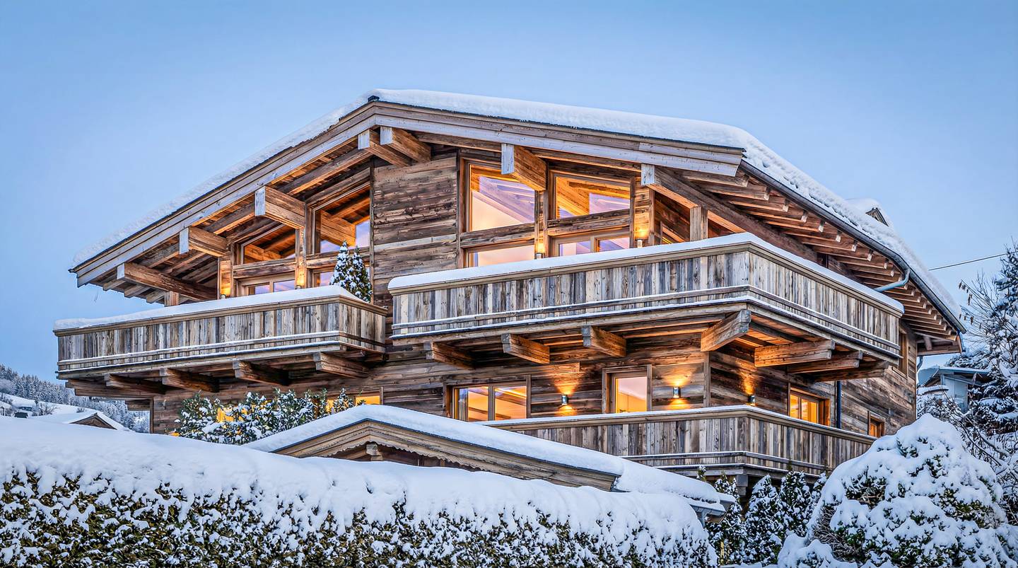 Penthouse Ski in Ski out Wellnessbereich