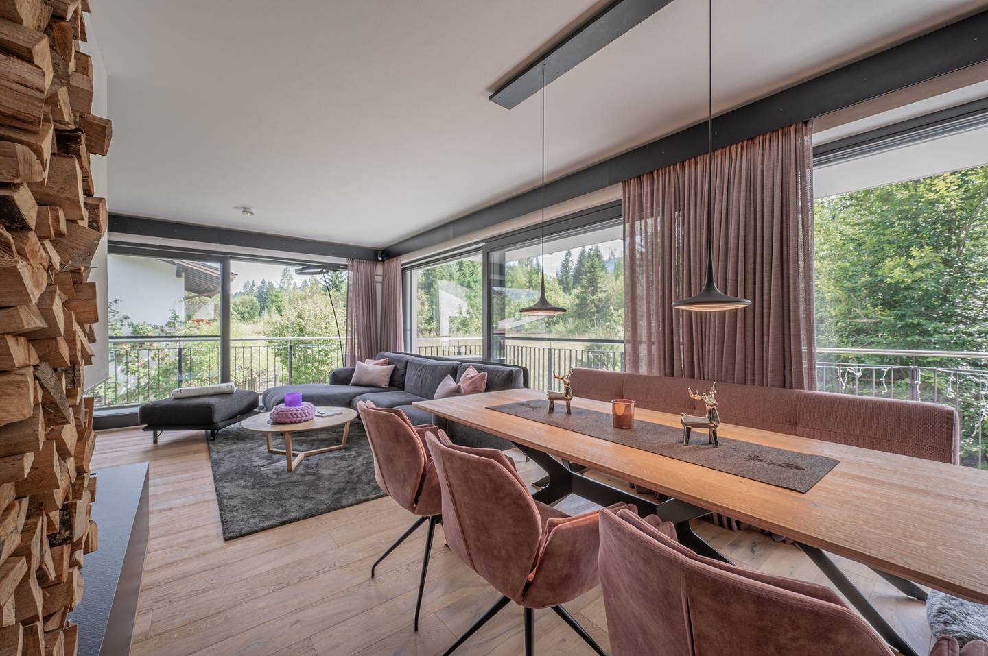 Wohnung in Fieberbrunn mit großer Balkonfläche
