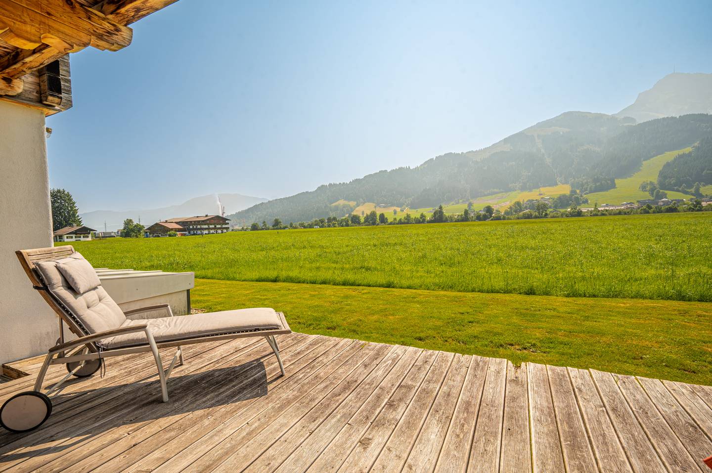 Landhaus mit Kaiserblick in sonniger Lage von Oberndorf in Tirol