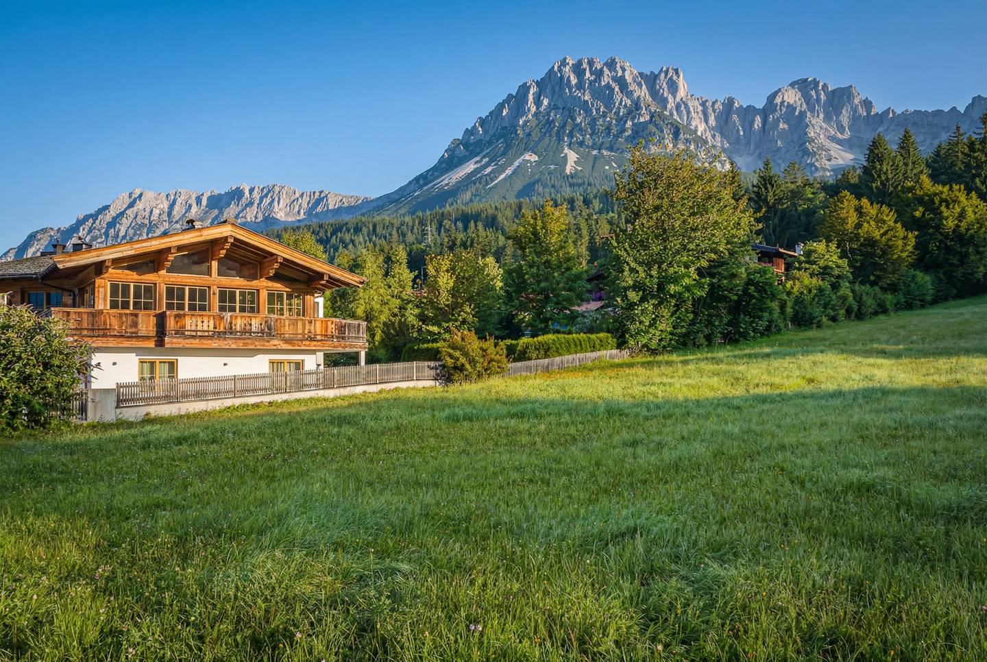 Apartment at the foot of the Wilder Kaiser with panoramic view