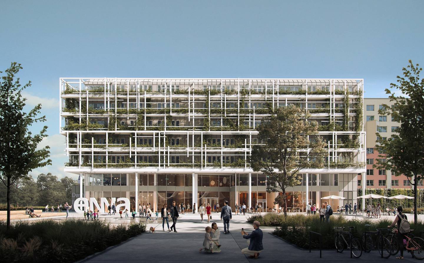 Enna – Nachhaltiges Work-Life-Building mit flexiblen Büros