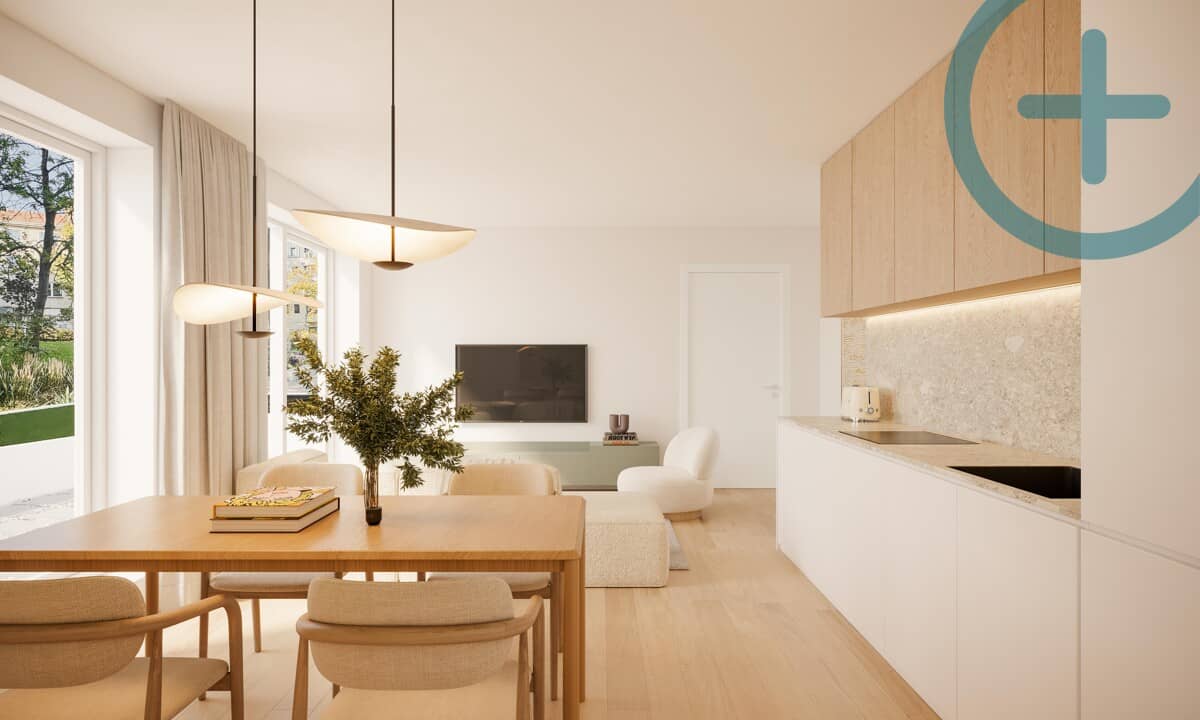 Apartment with west terrace near Meidling