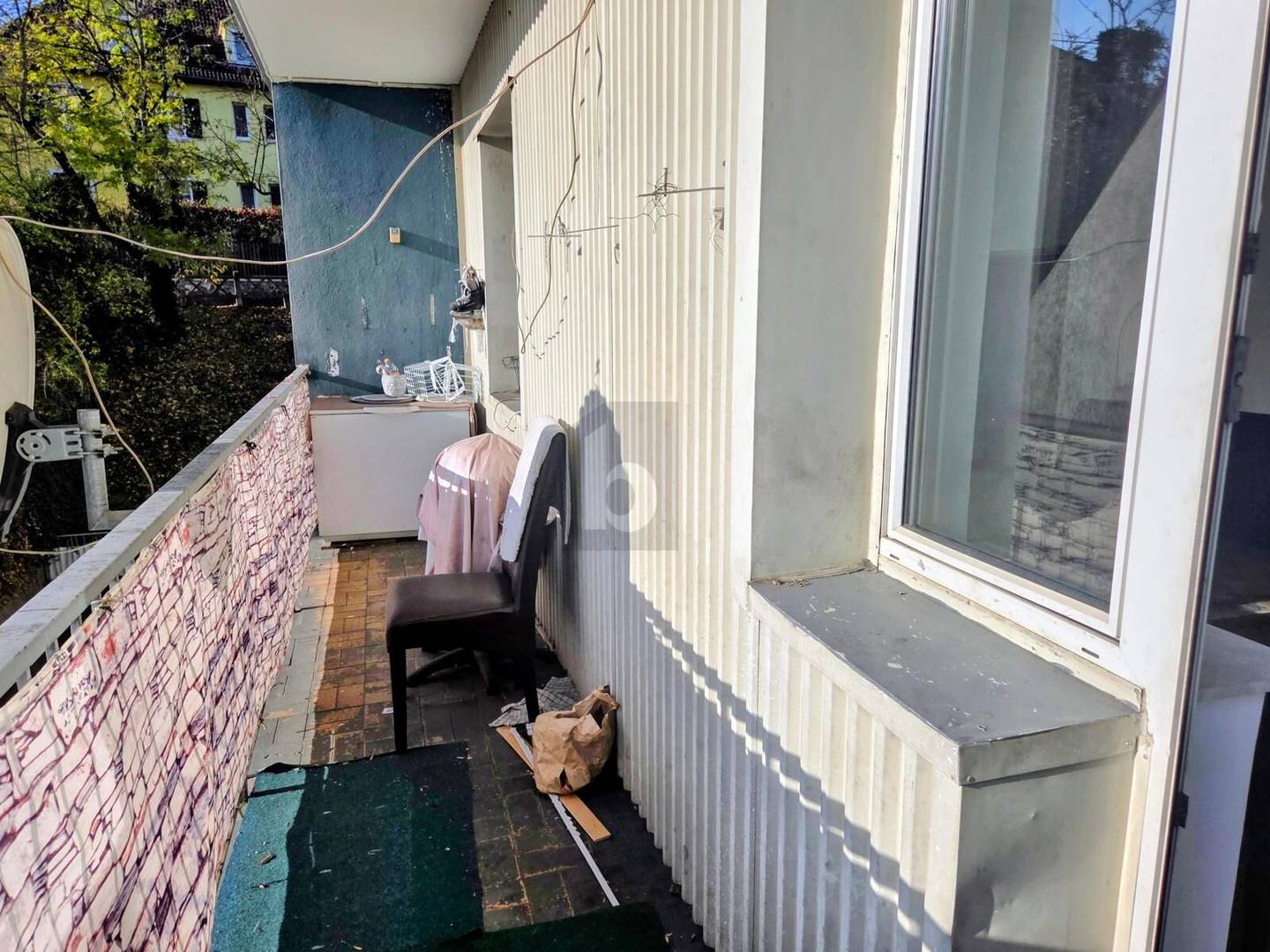 Helle Wohnung mit großem Balkon und Lift