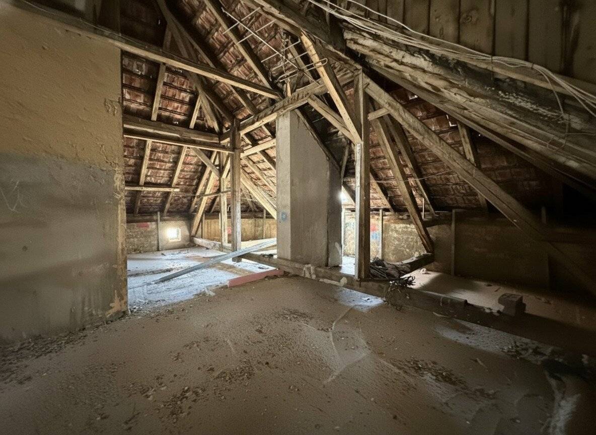Dachgeschosswohnung Ausbaupotenzial 419 m²
