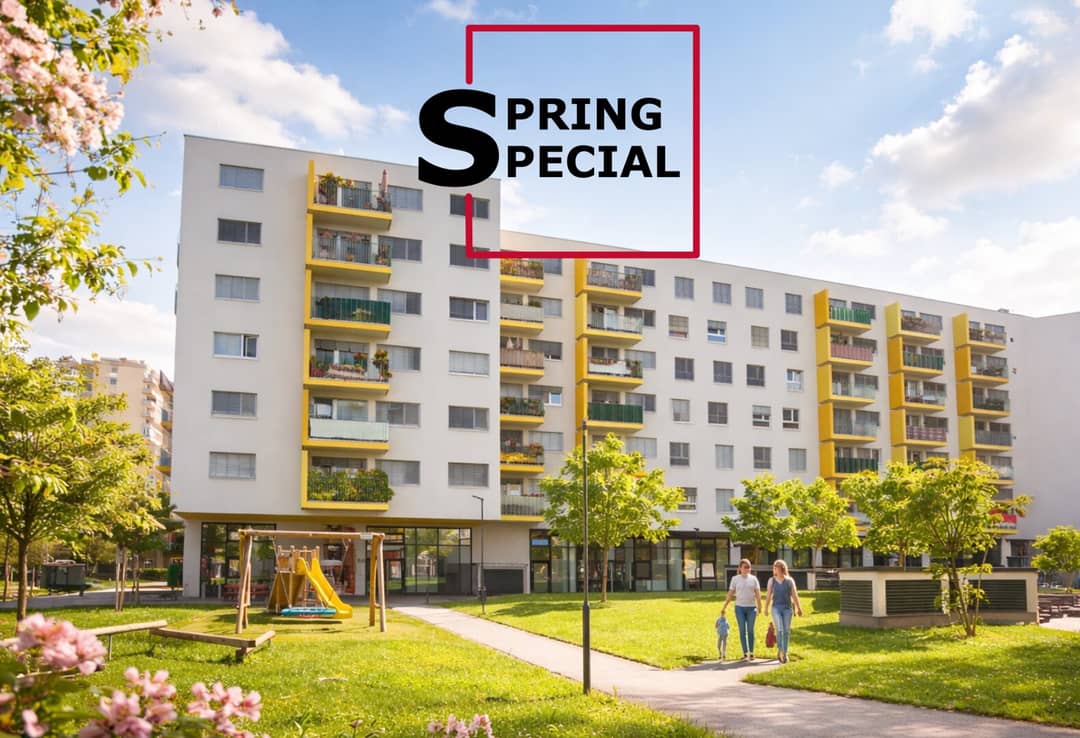 Apartment with loggia near university