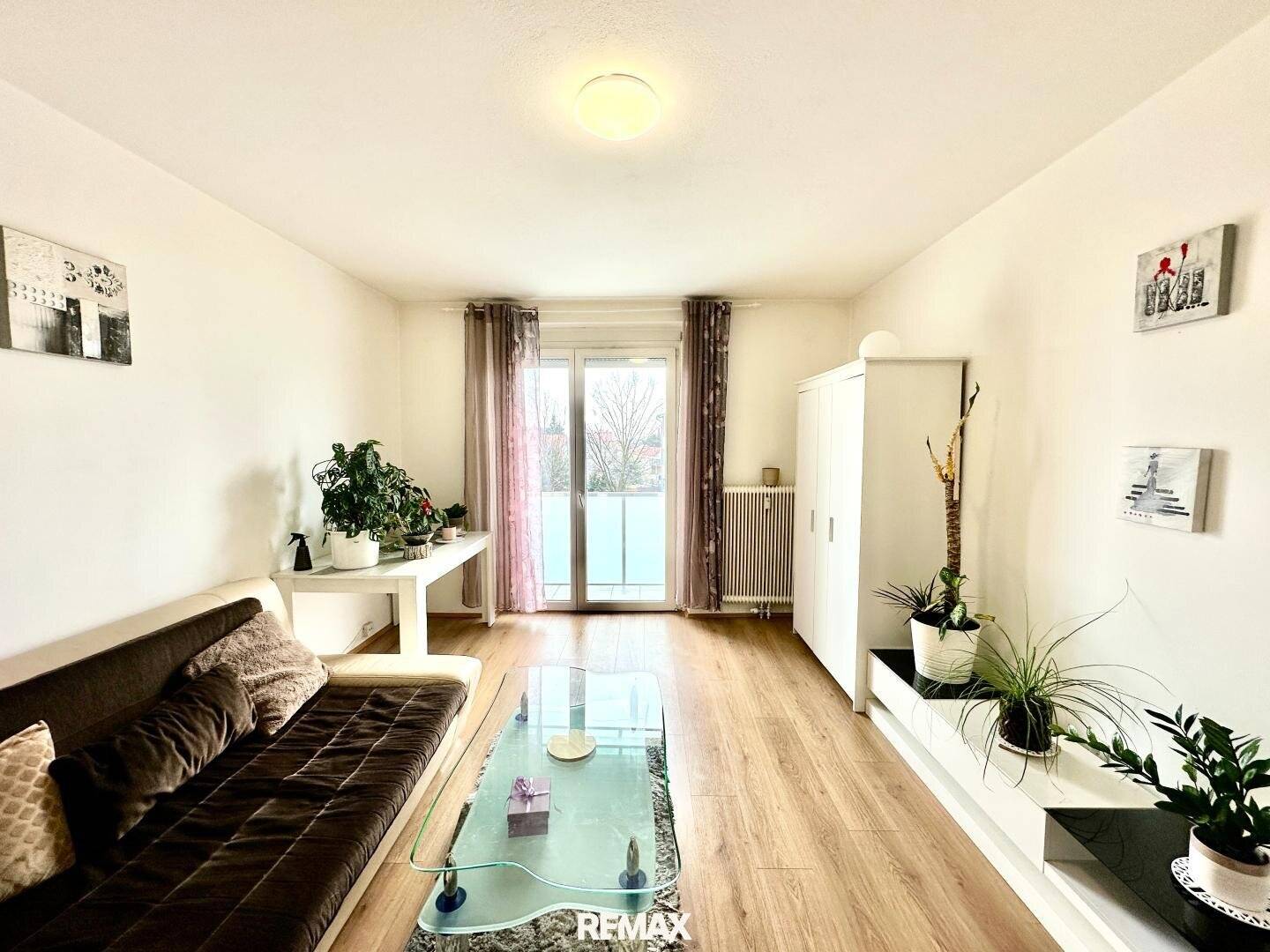 Modern furnished apartment with generous balcony