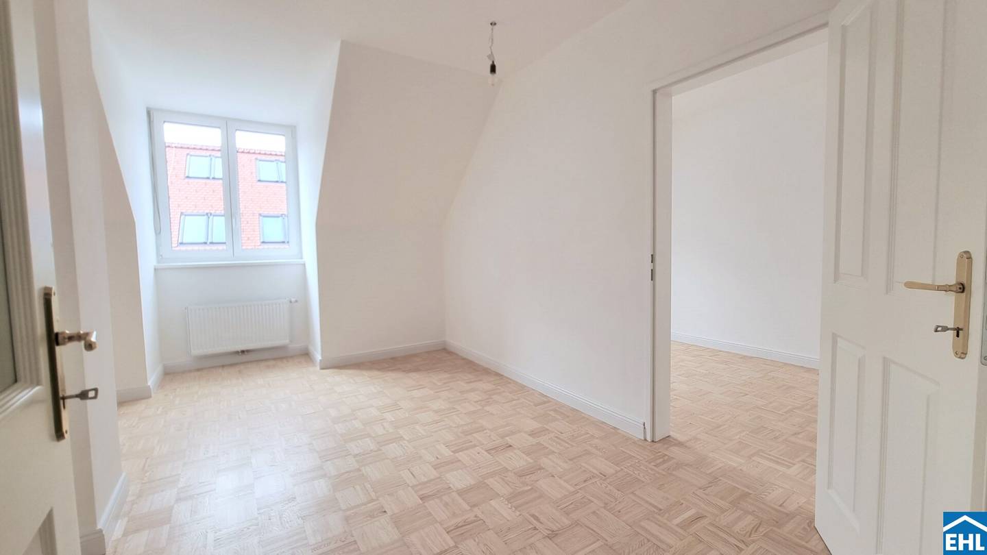 Top floor apartment with garden near Lendplatz