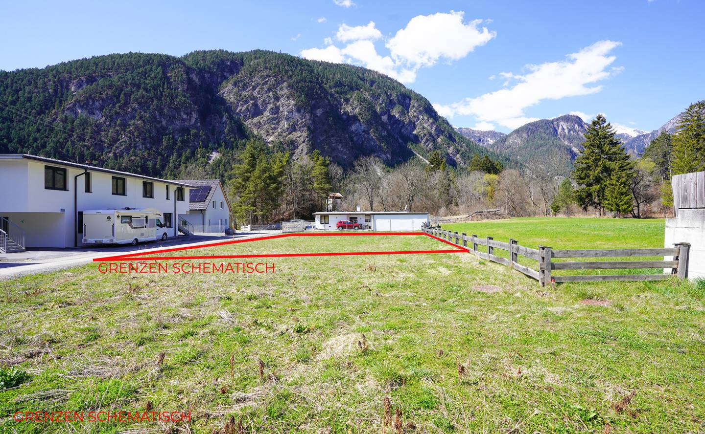 Ideales Baugrundstück in Nassereith, Tirol, Wohngebiet, 355 m²