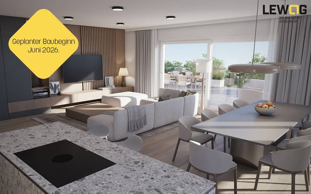Penthouse mit Dachterrasse Erstbezug