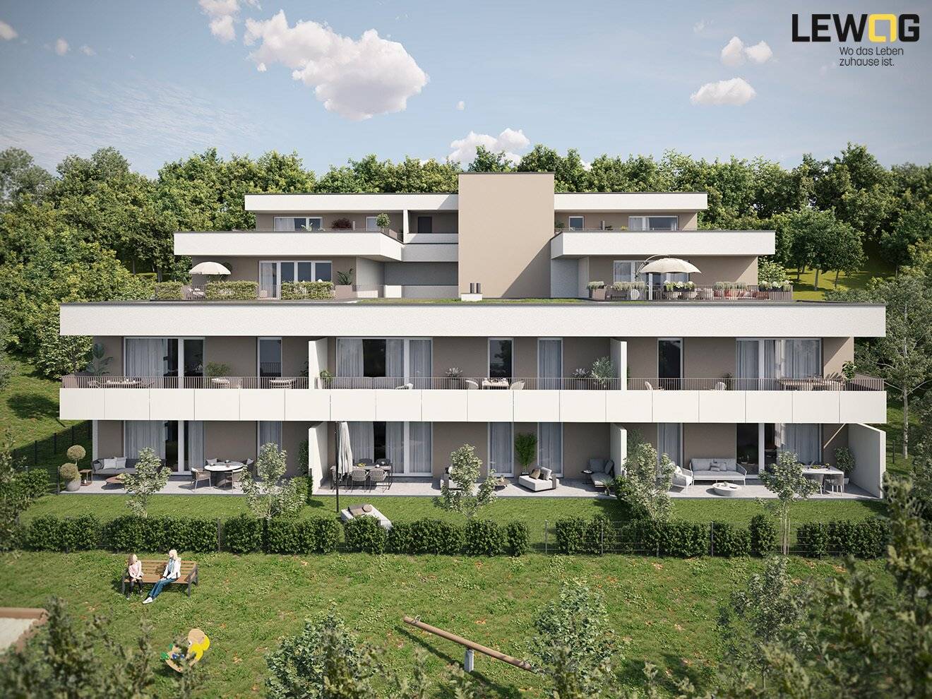 Wohnung am Pöstlingberg mit Garten und Terrasse