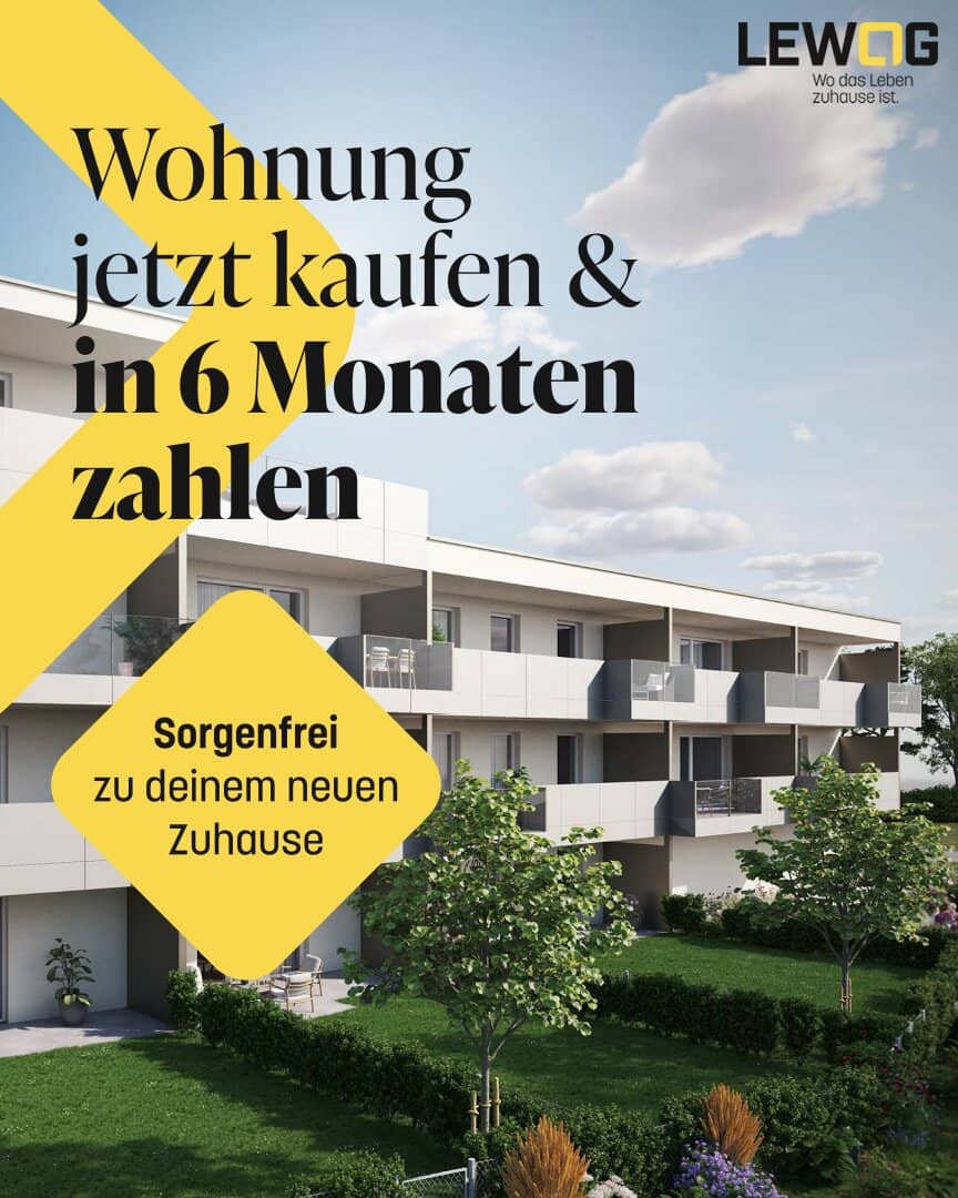 Doppl.Waldstraße - Jetzt besichtigen & heuer noch einziehen!