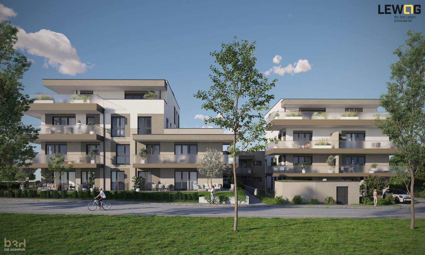 Erstbezug Wohnung mit Eigengarten
