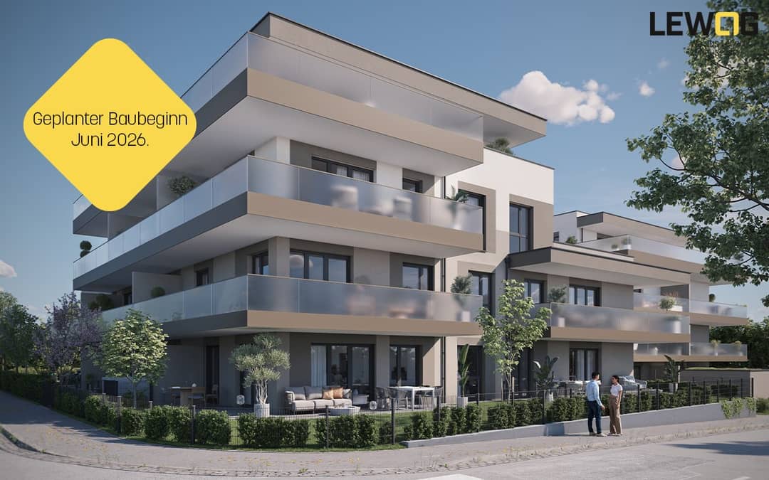 Ruhige Wohnung mit Balkon und Tiefgarage