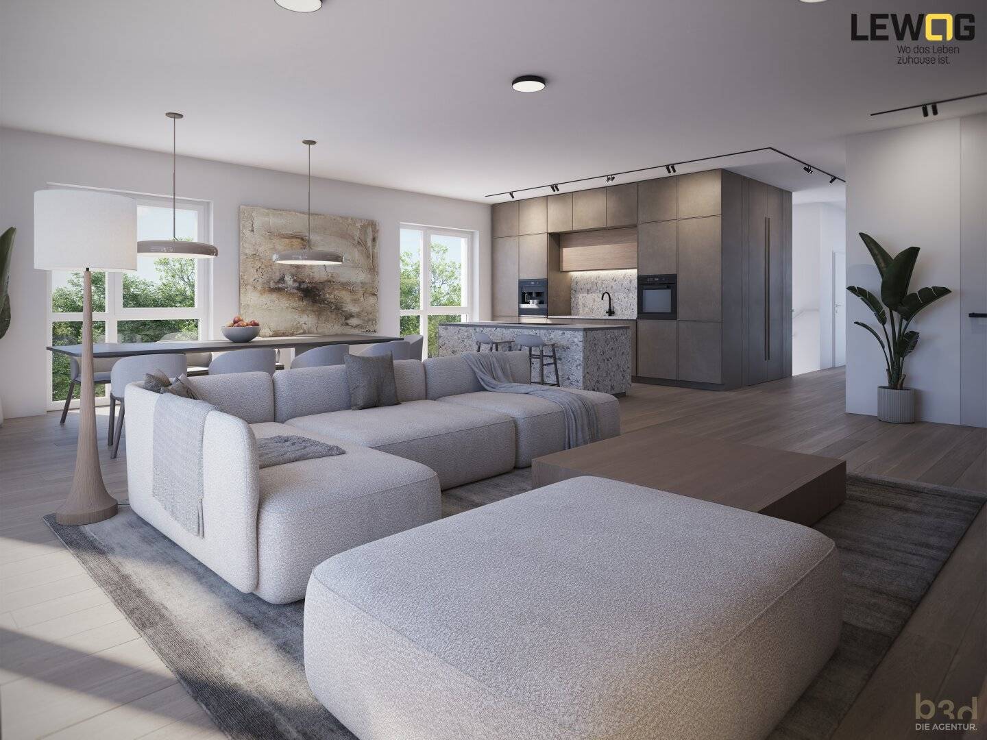 Penthouse im Zentrum mit großer Terrasse