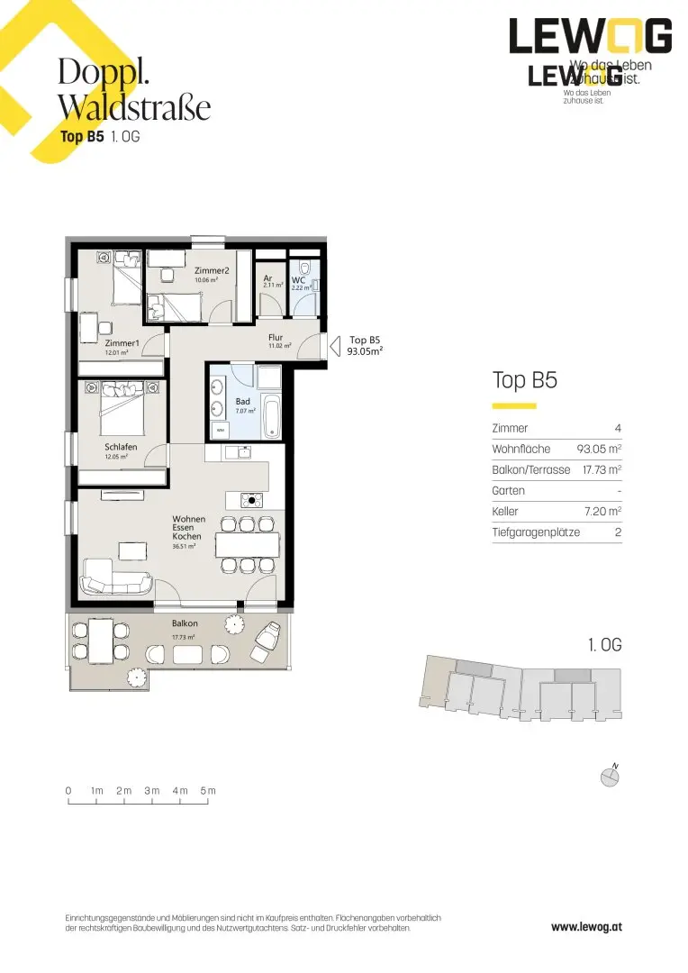 Apartment new build underground parking
