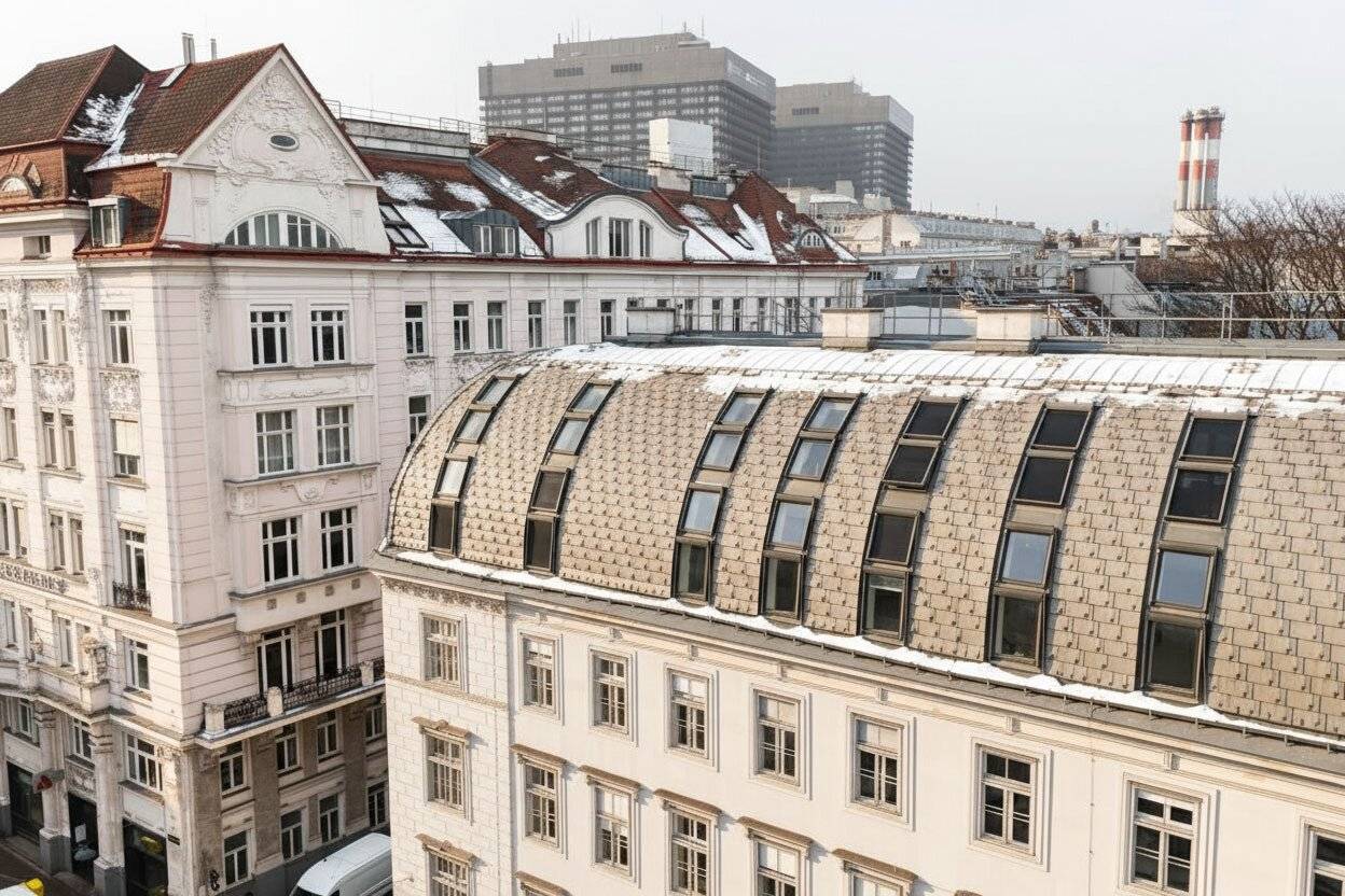 Dachgeschosswohnung Westterrasse Gründerzeithaus