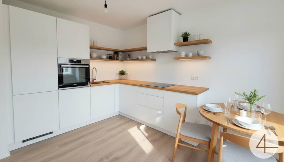 Ground floor apartment near center and parking