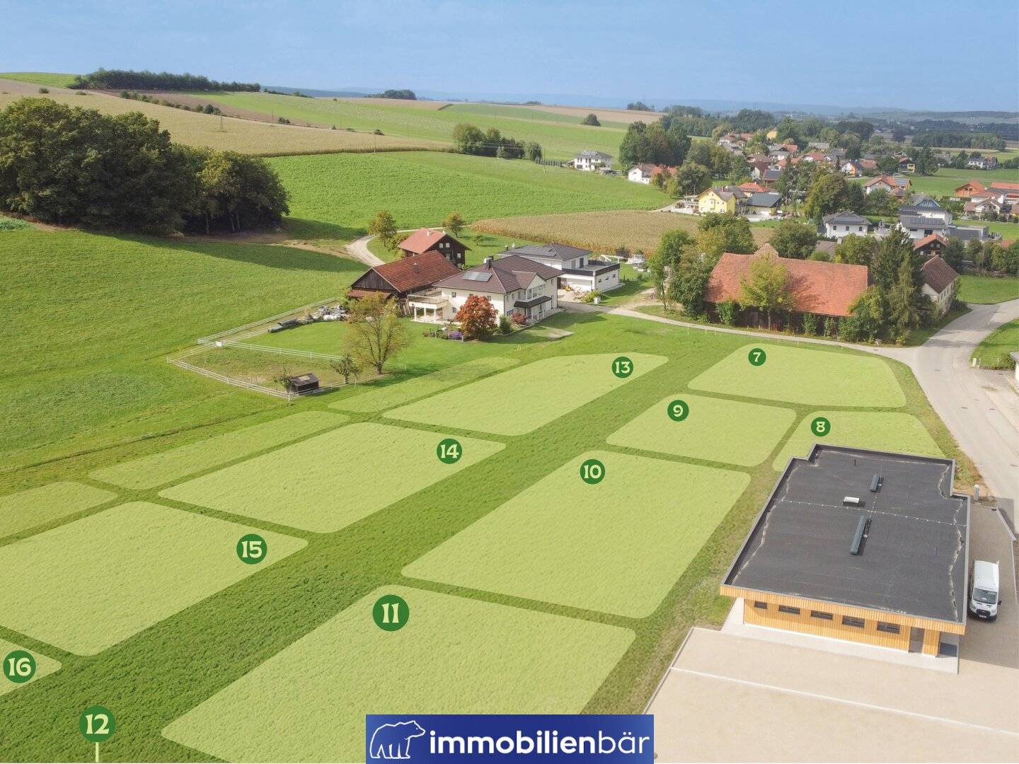 Baugrund Eigenheim in Mettmach - erschlossen, ruhig gelegen.