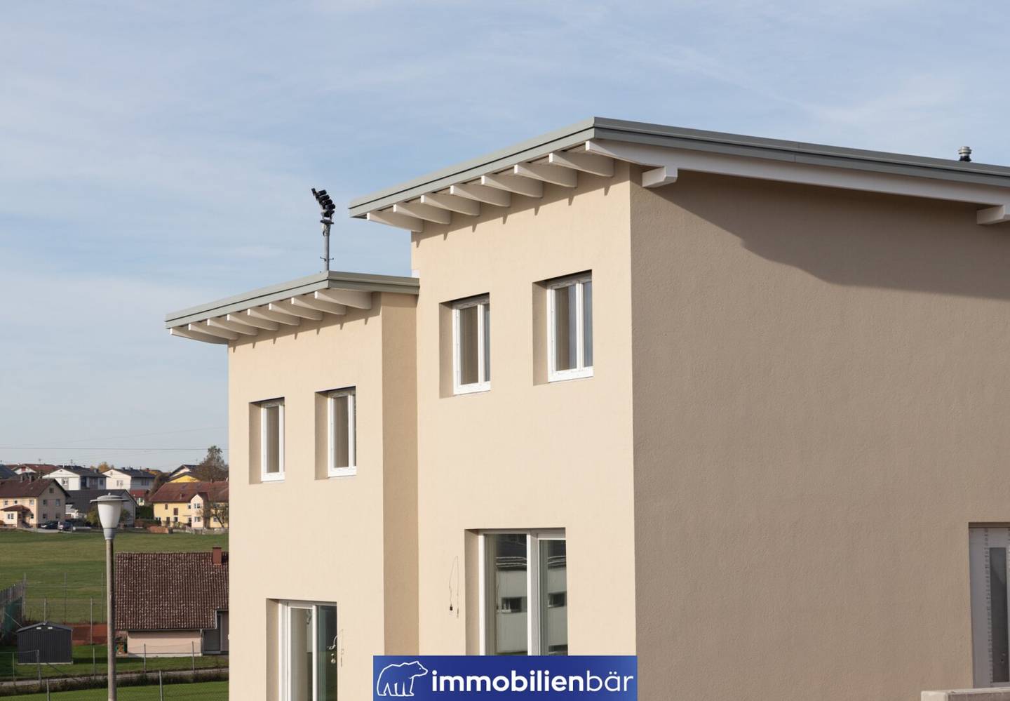 Modern semi-detached house with garden and terrace in Kallham