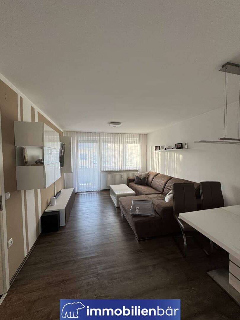 3-Zimmer-Wohnung in Ried im Innkreis, Loggia, möbliert, 75 m²