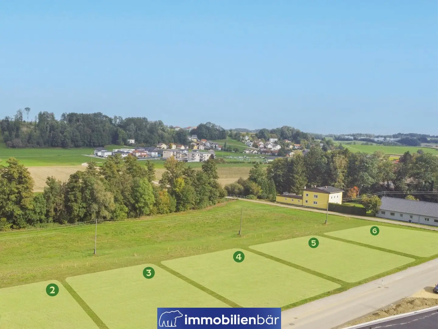 Your building plot at a top price, serviced and centrally located in Mettmach