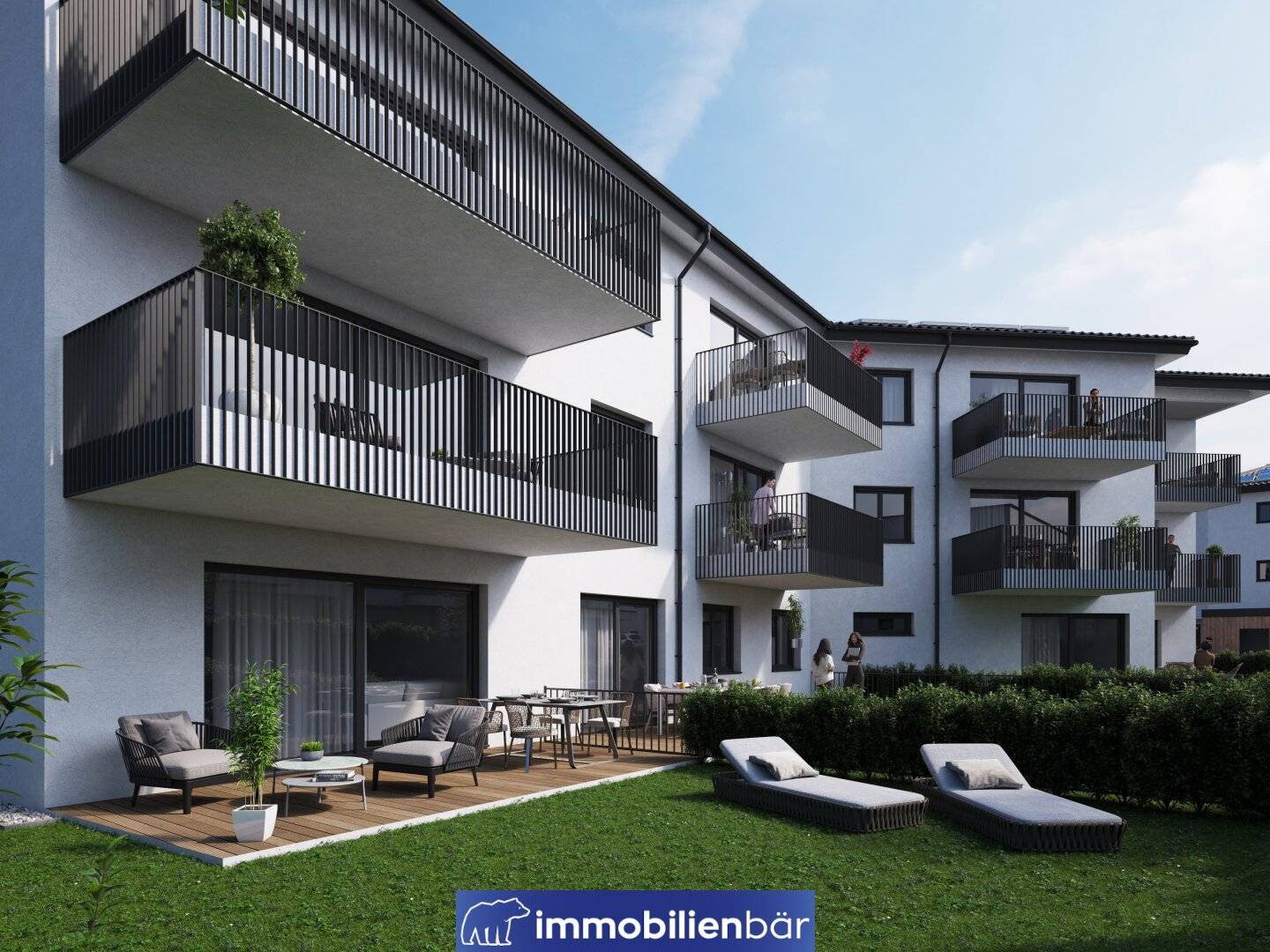 Wohnung Neubau Sonnengut mit zwei Stellplätzen
